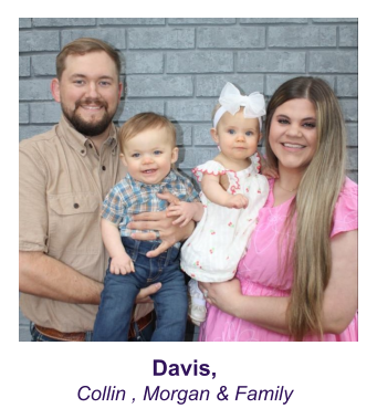 Davis, Collin , Morgan & Family